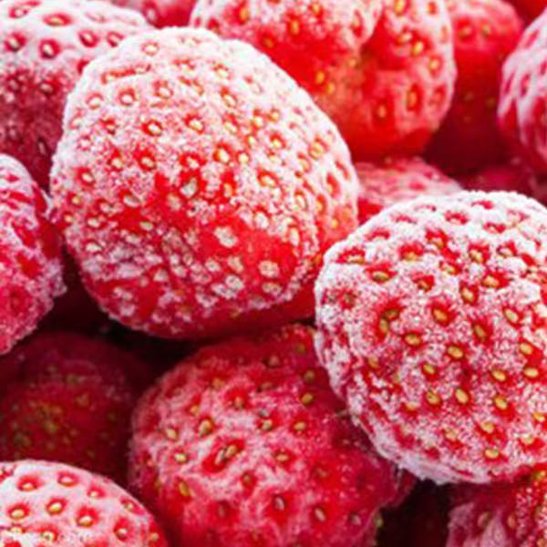 Frozen strawberries